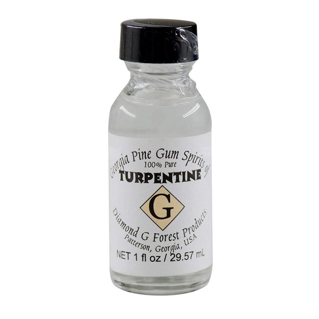 Pure Gum Spirits of Turpentine 1oz. 100 by Diamond G Forest