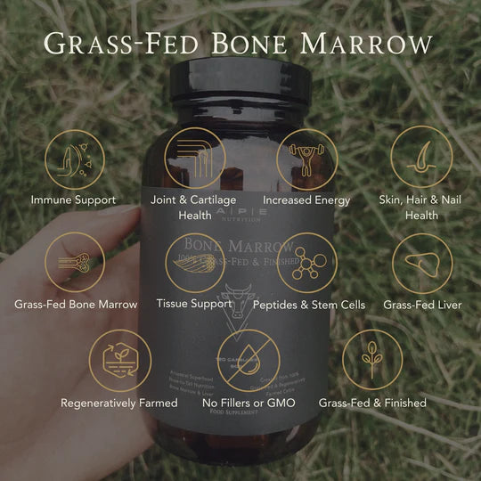 Grass-Fed Bone Marrow Capsules 180 Capsules