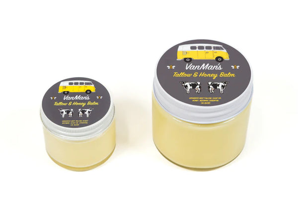 Tallow & Honey Balm (with Essential Oils) 6oz