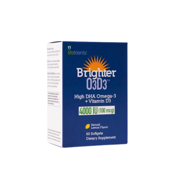 Brighter O3D3 4000IU, 60 Softgels